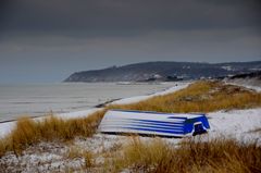 Strand aus Schnee