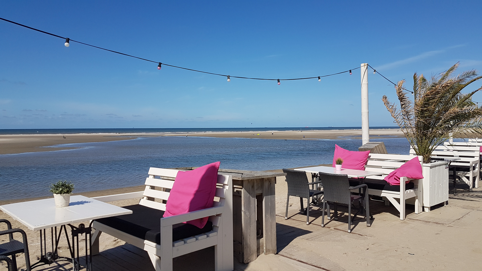 Strand-Bar in Scheveningen