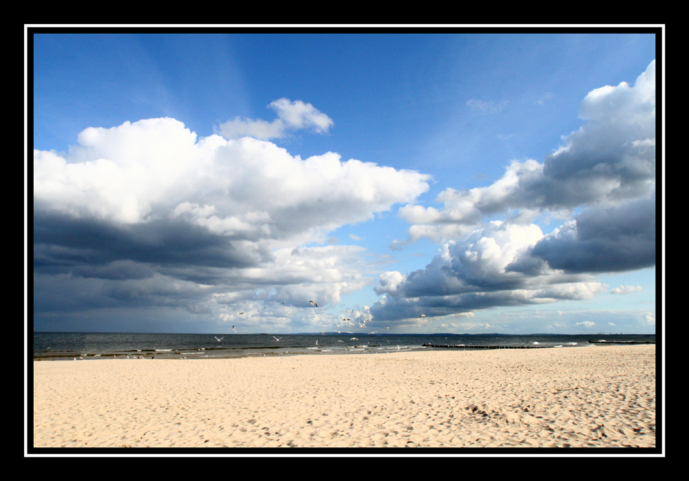 Strand bei Bansin auf Usedom