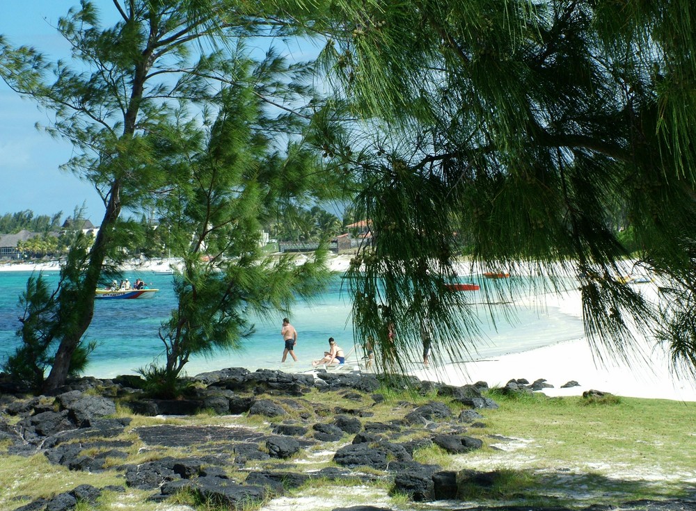 Strand bei Belle Mare, Mauritius