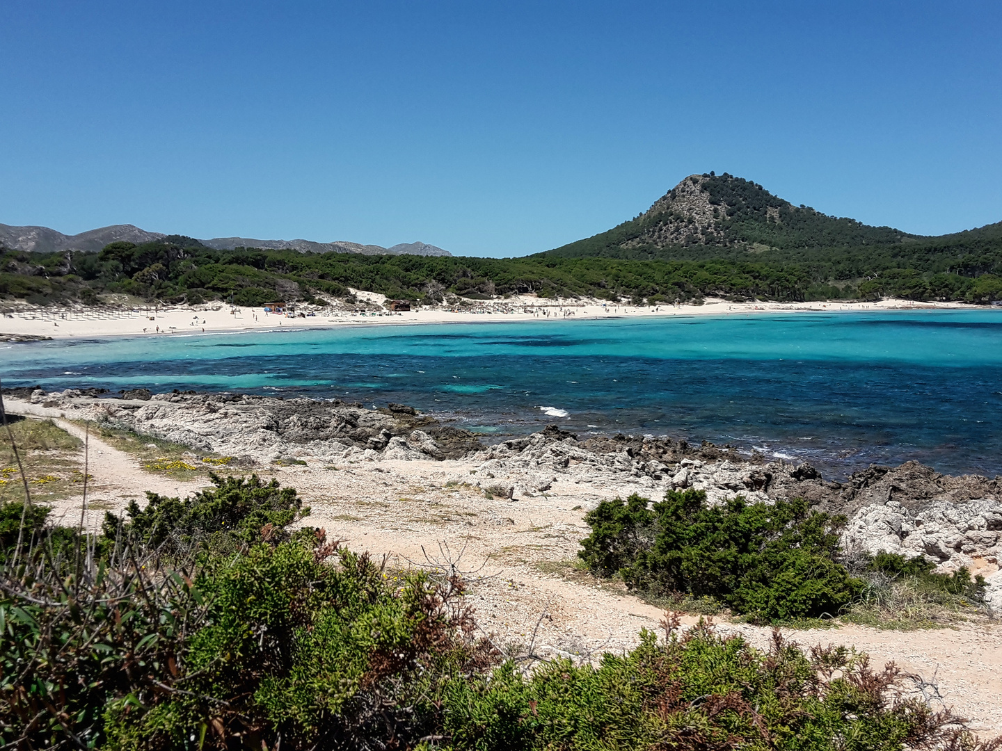 Strand bei  Cala Ratjada