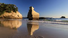 Strand bei Cathedral Cove