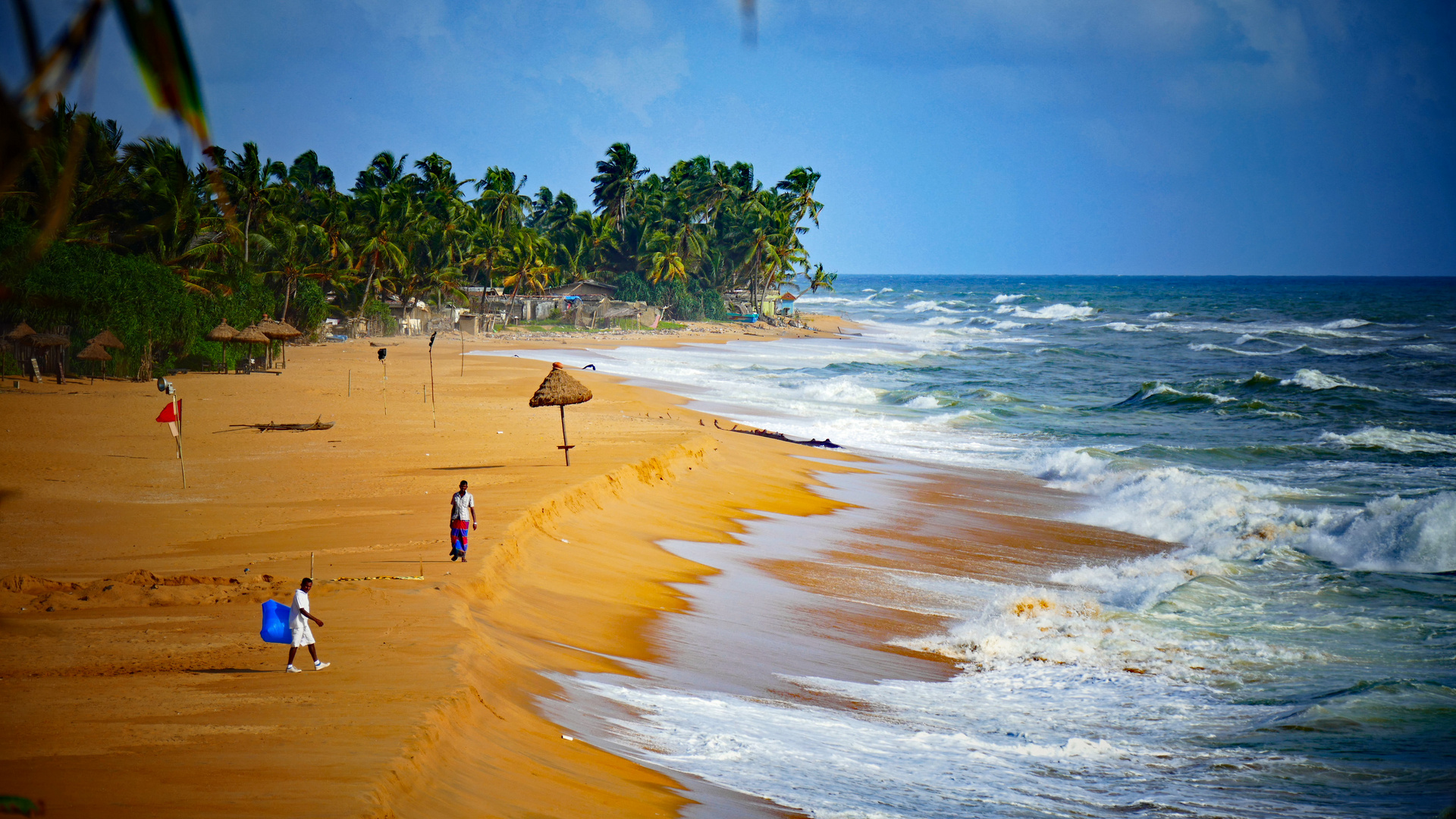 Strand bei Colombo (Sri Lanka)