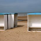 Strand bei Katwijk an der Nordsee im Mai