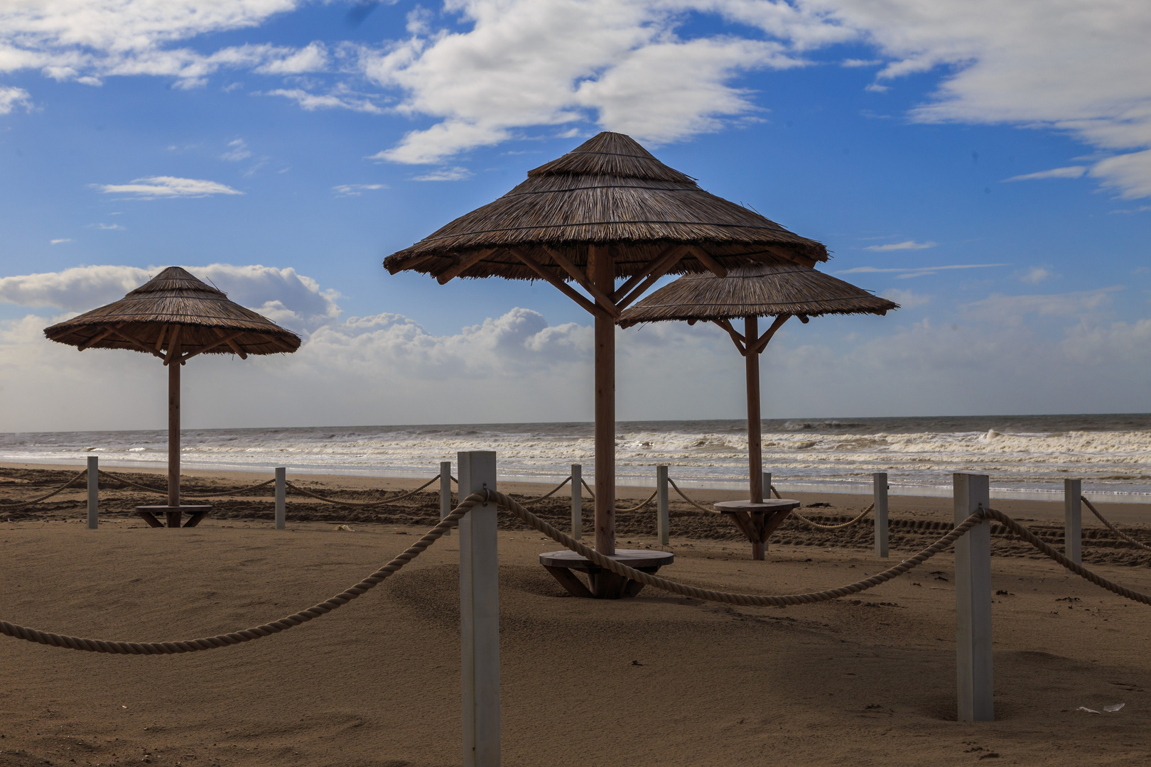 Strand bei Middelkerke, Belgien