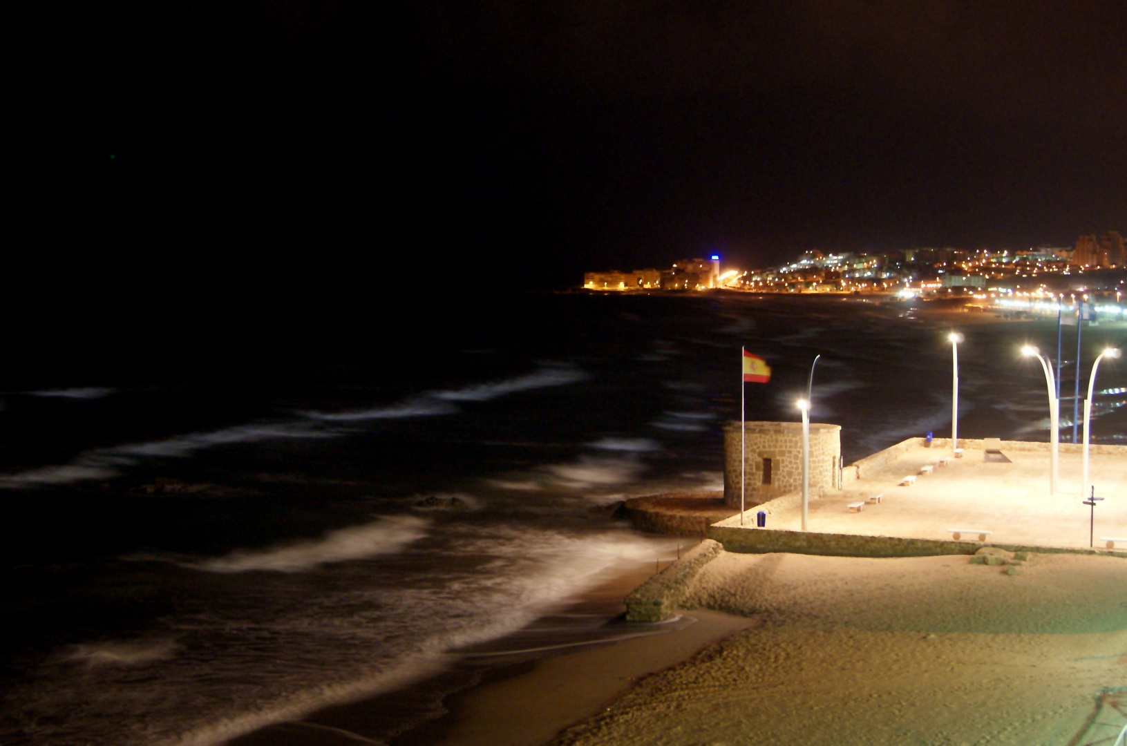 Strand bei Nacht