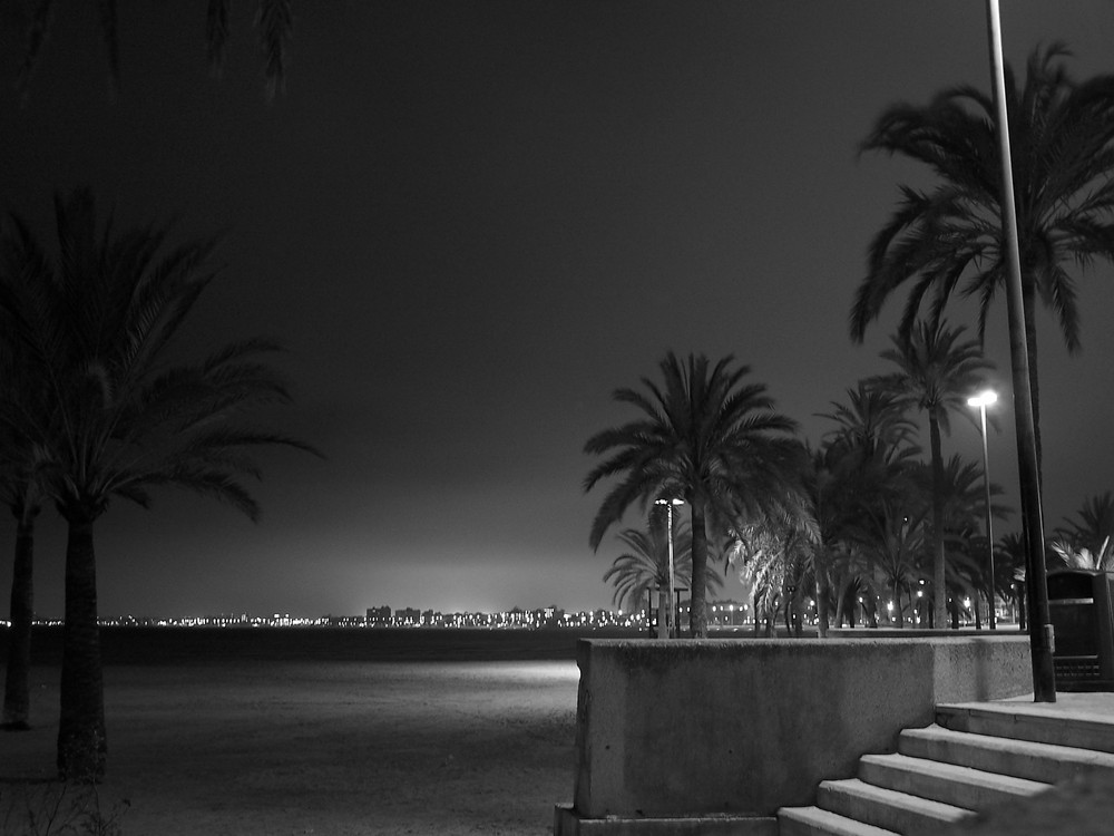 Strand bei Nacht