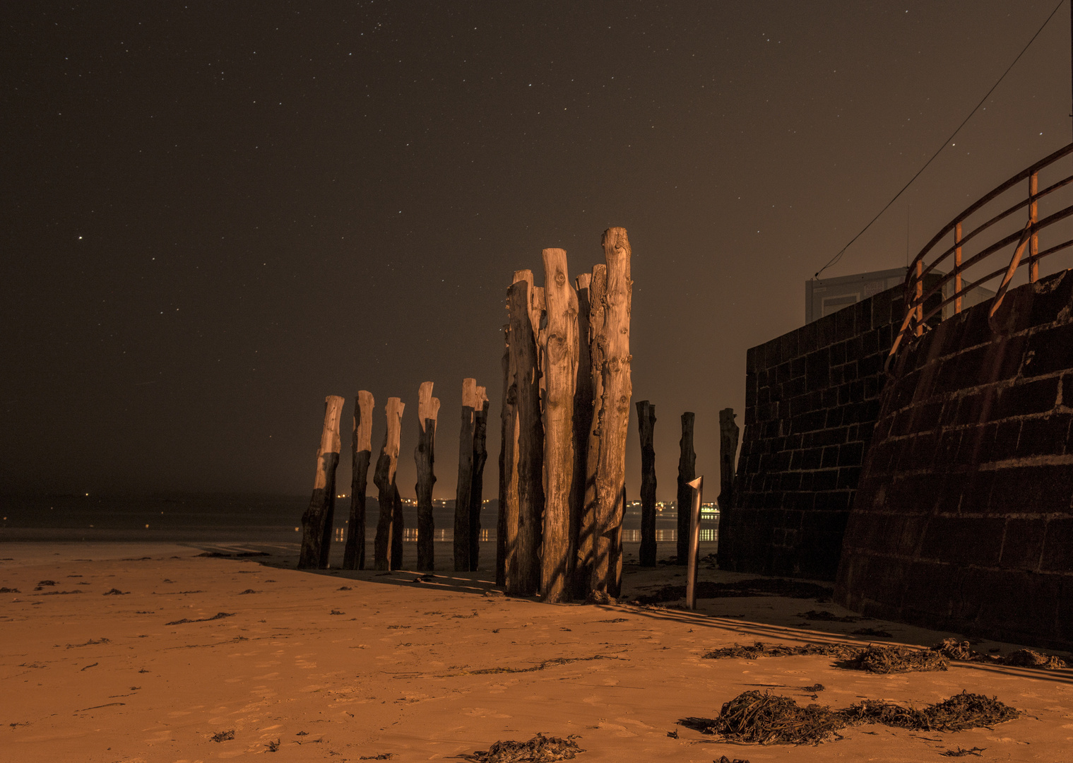 Strand bei Nacht