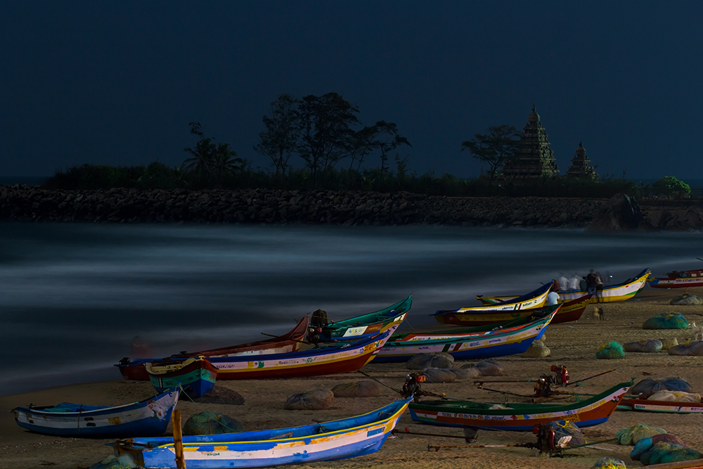 Strand bei Nacht