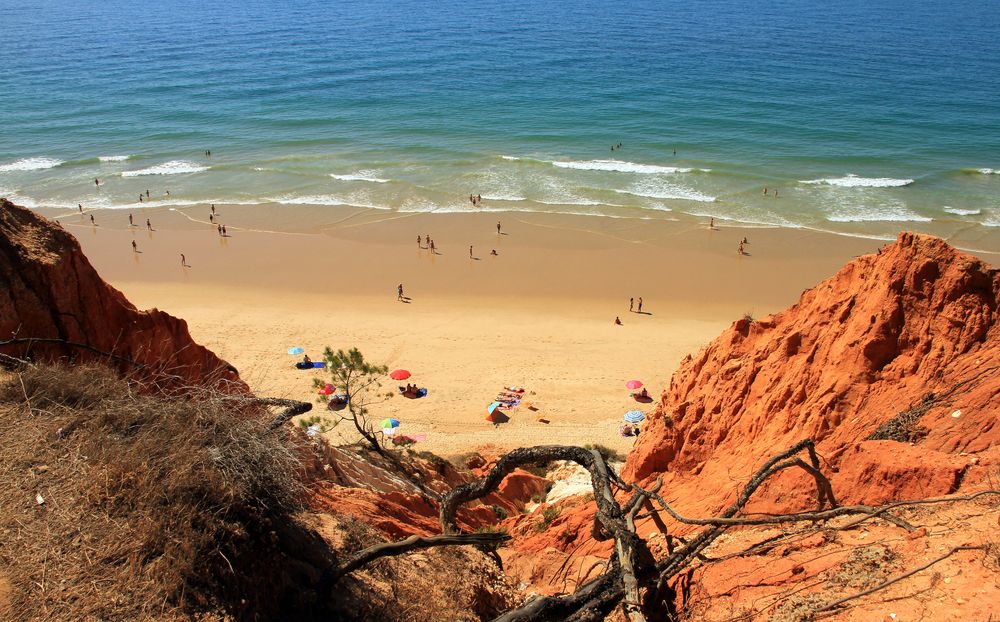 Strand bei Olhos de Agua