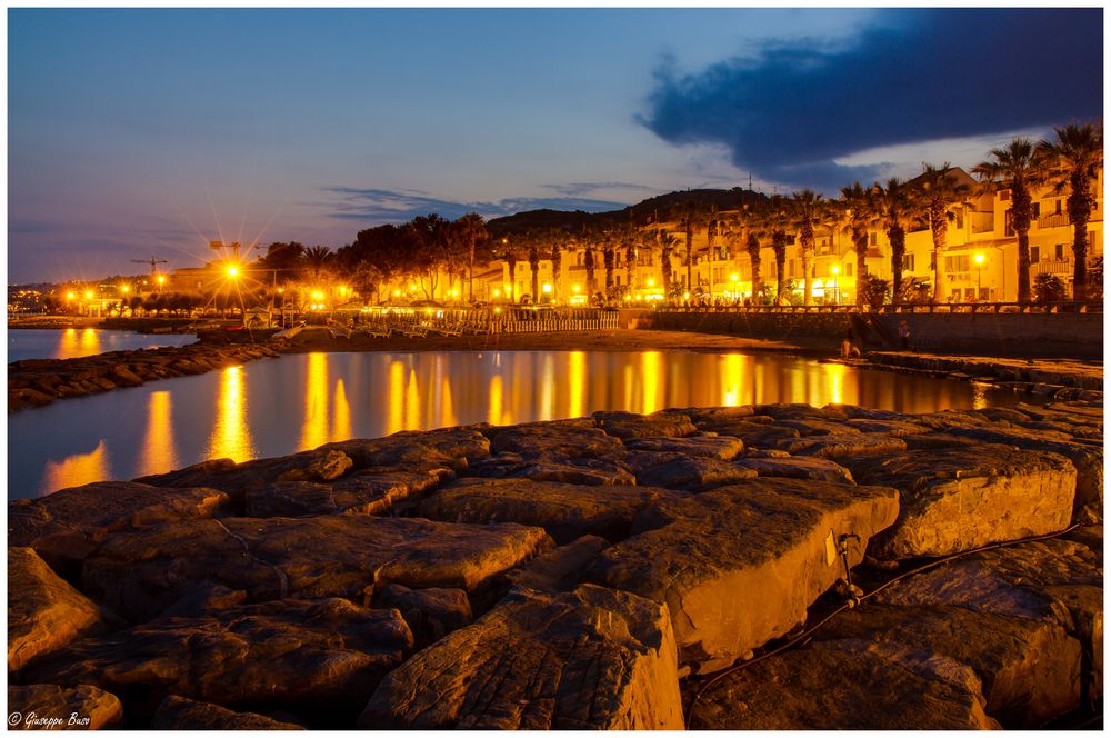 Strand bei Riva Ligure, Imperia