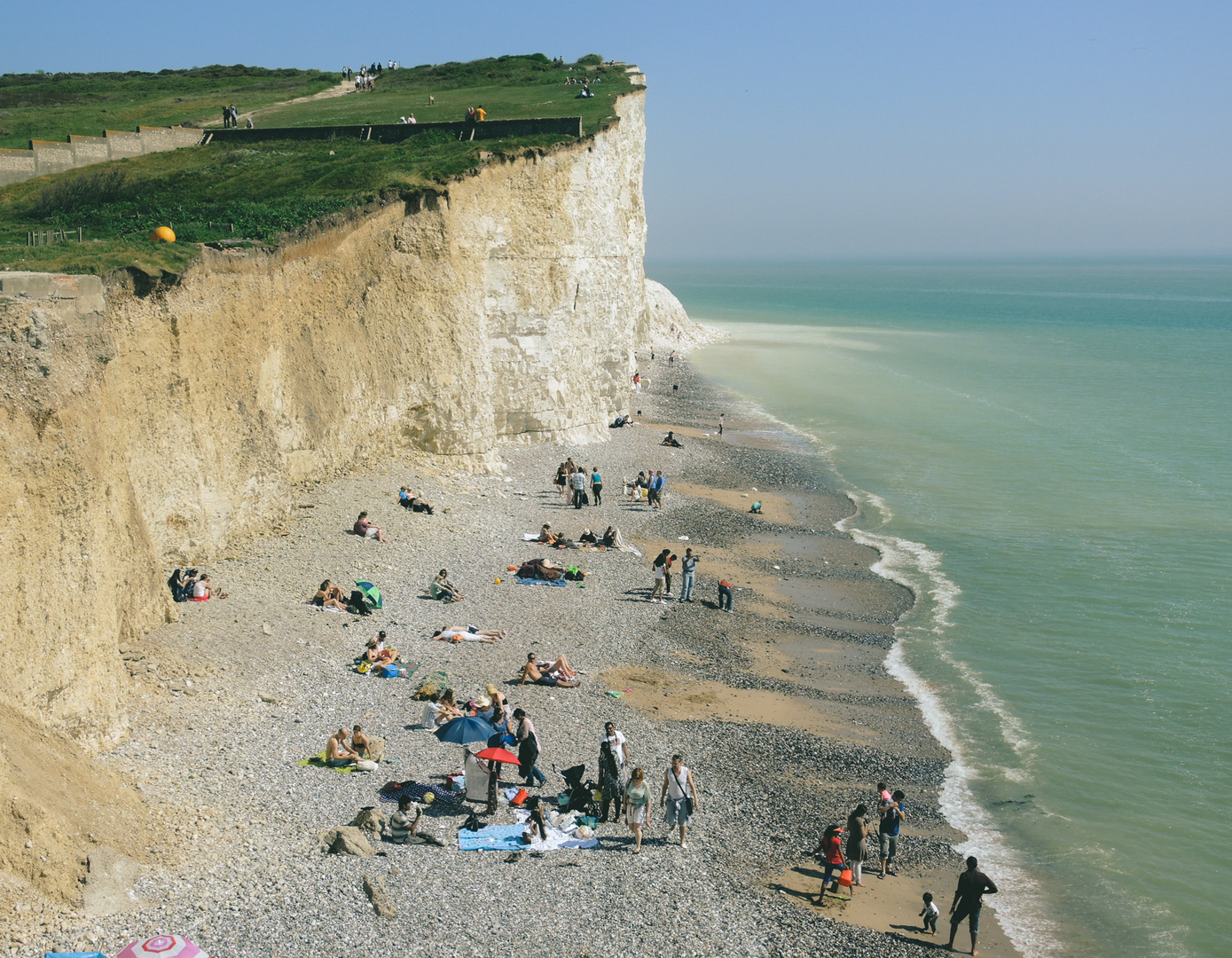 Strand bei Seven Sisters Südengland 1 2014