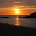 Strand bei St.Malo super Abend