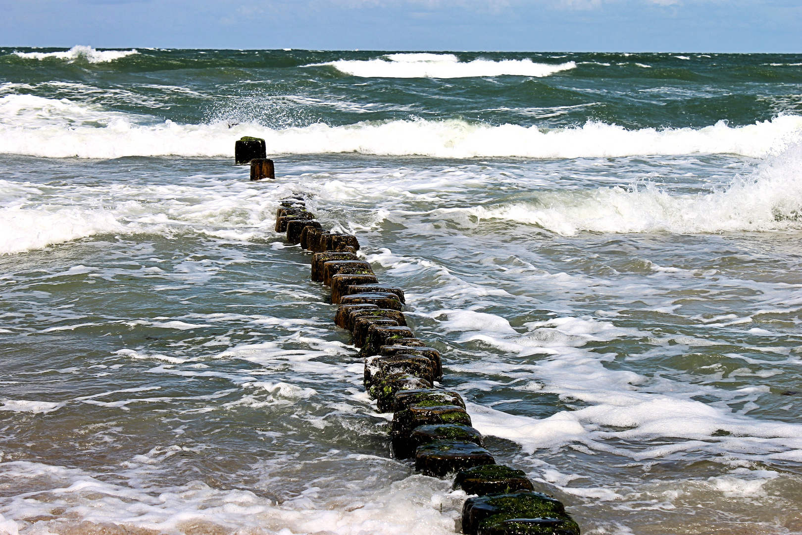 Strand bei Warnemünde