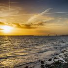 Strand bei Wulfen auf Fehmarn am Abend