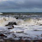 Strand Börgerende im November