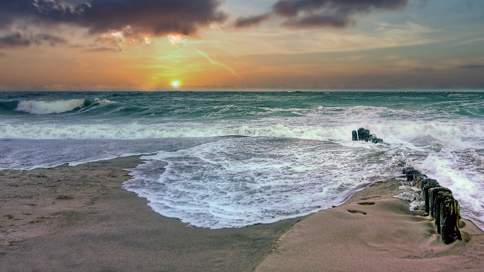 Strand Buhne Sylt