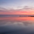 Strand Dangast am frühen Morgen