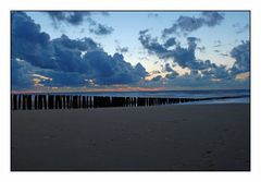 Strand Domburg  im Oktober 2008