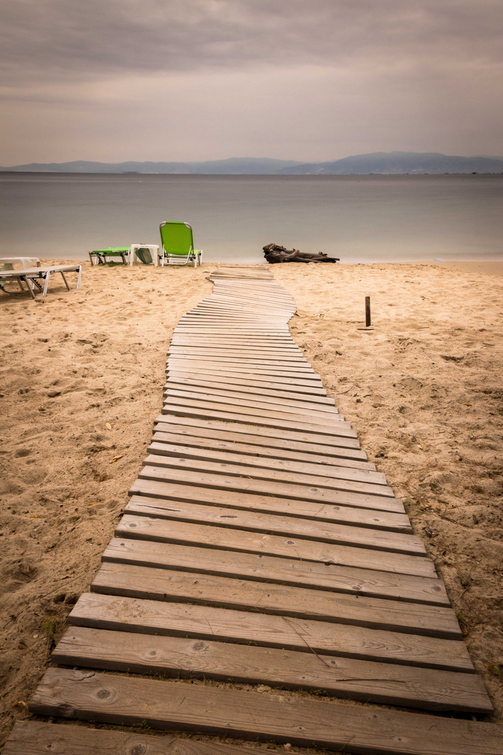 Strand-Einsamkeit (Thassos, Limenas, GR)