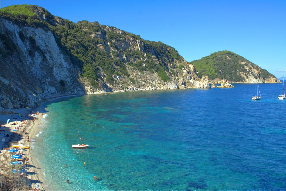 Strand el Paradiso auf Elba (cap Efola)