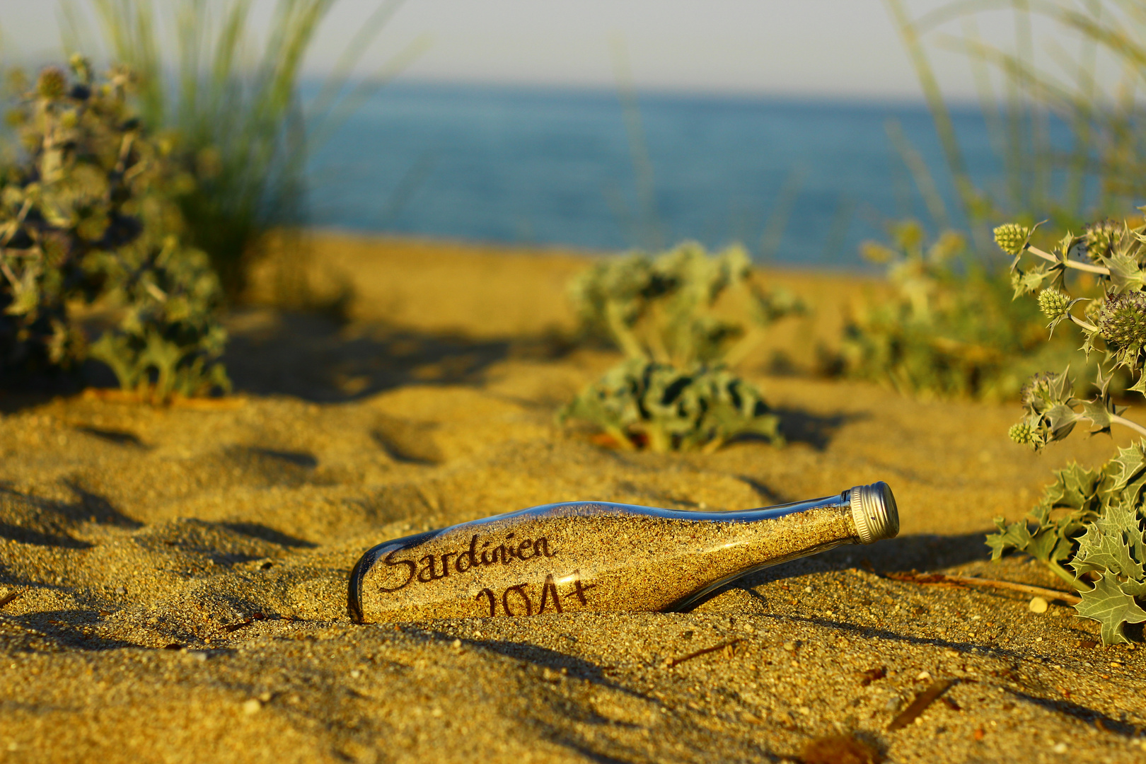 Strand Flasche