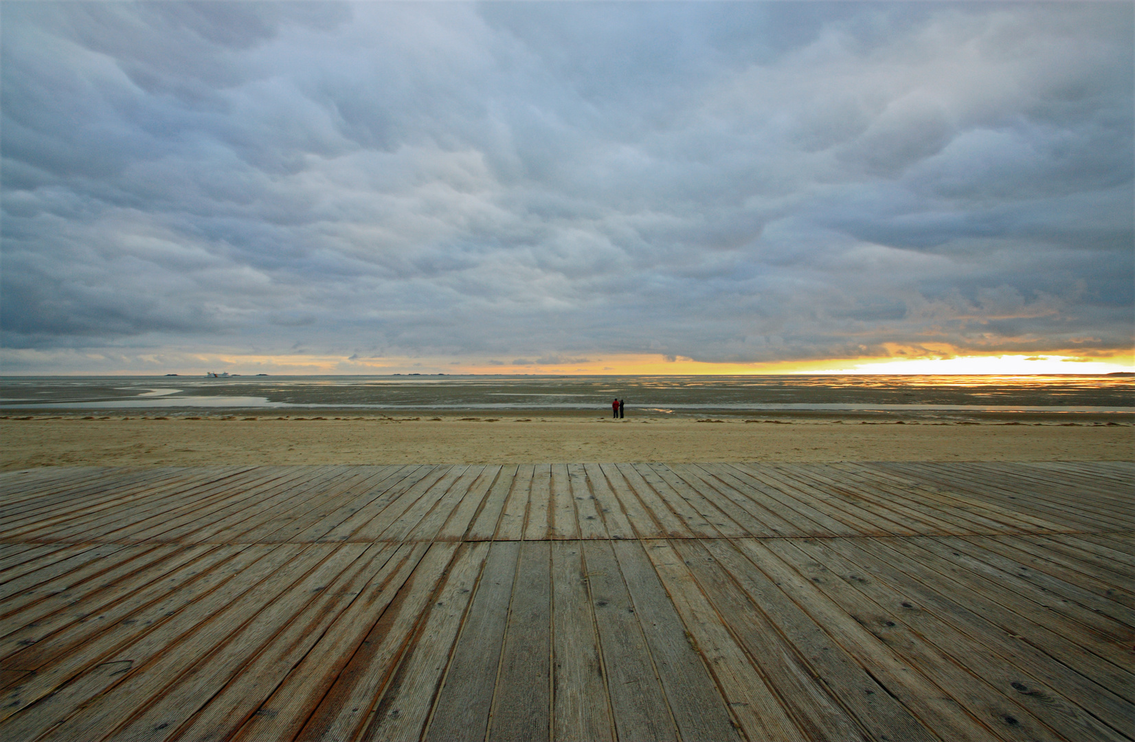 Strand Föhr Winter