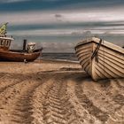 ...Strand Heringsdorf ~ auf Land gezogen...