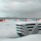 Strand Hoek van Holland 3D anaglyph