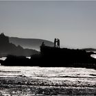 Strand im Abendlicht