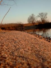 Strand im Abendlicht