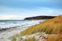 Strand im Dezember