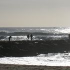 Strand im Dezember