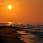 Strand im Ebro Delta in Spanien