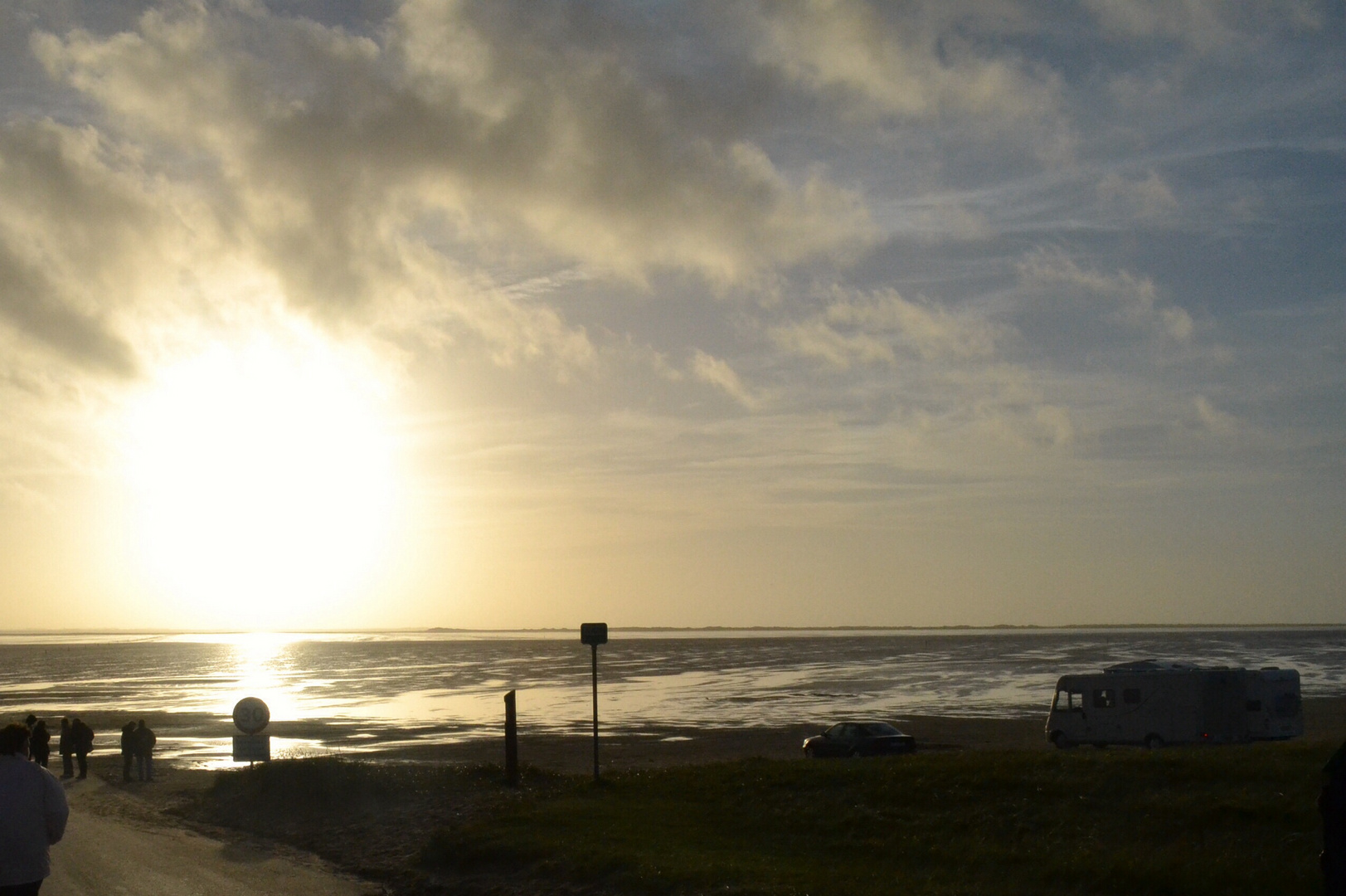 Strand im Licht