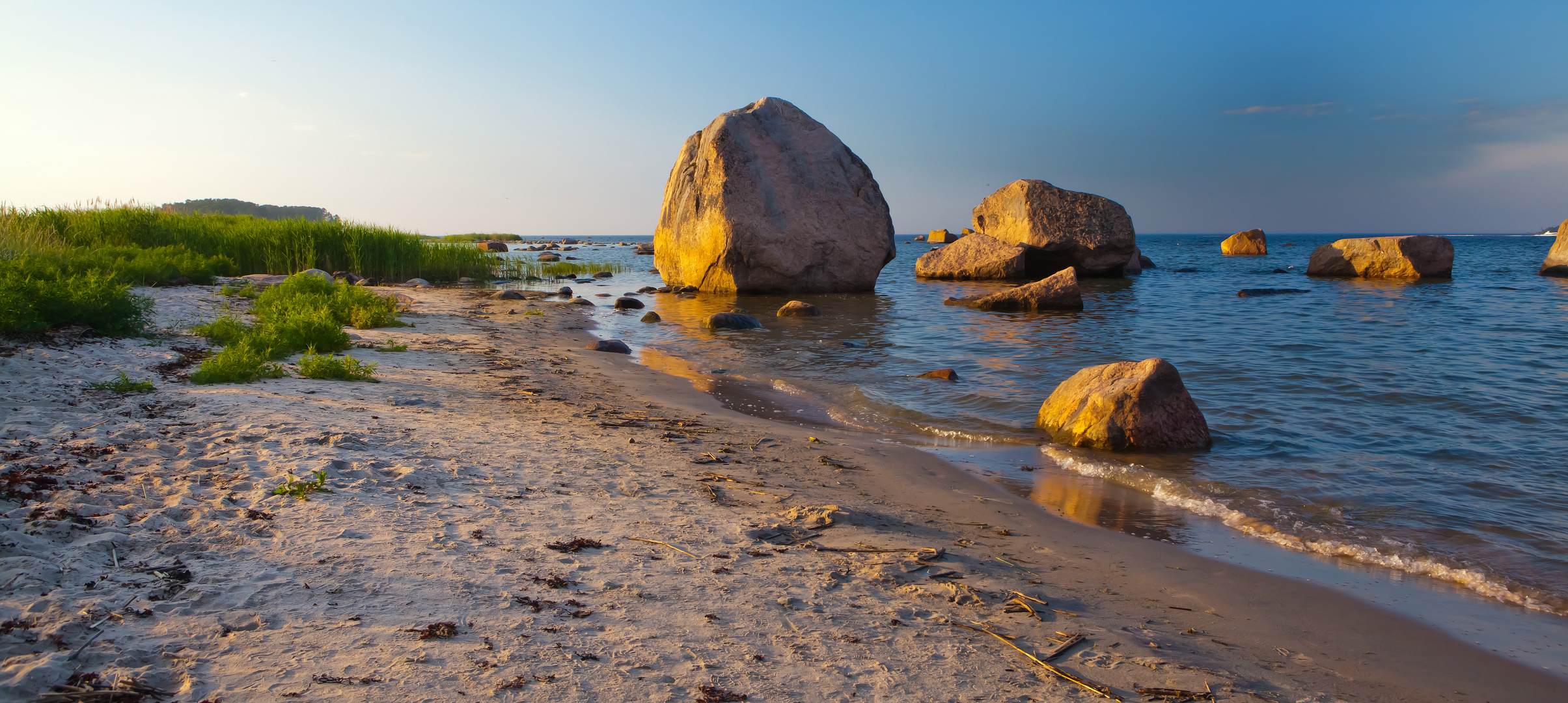 Strand im Norden von Estland