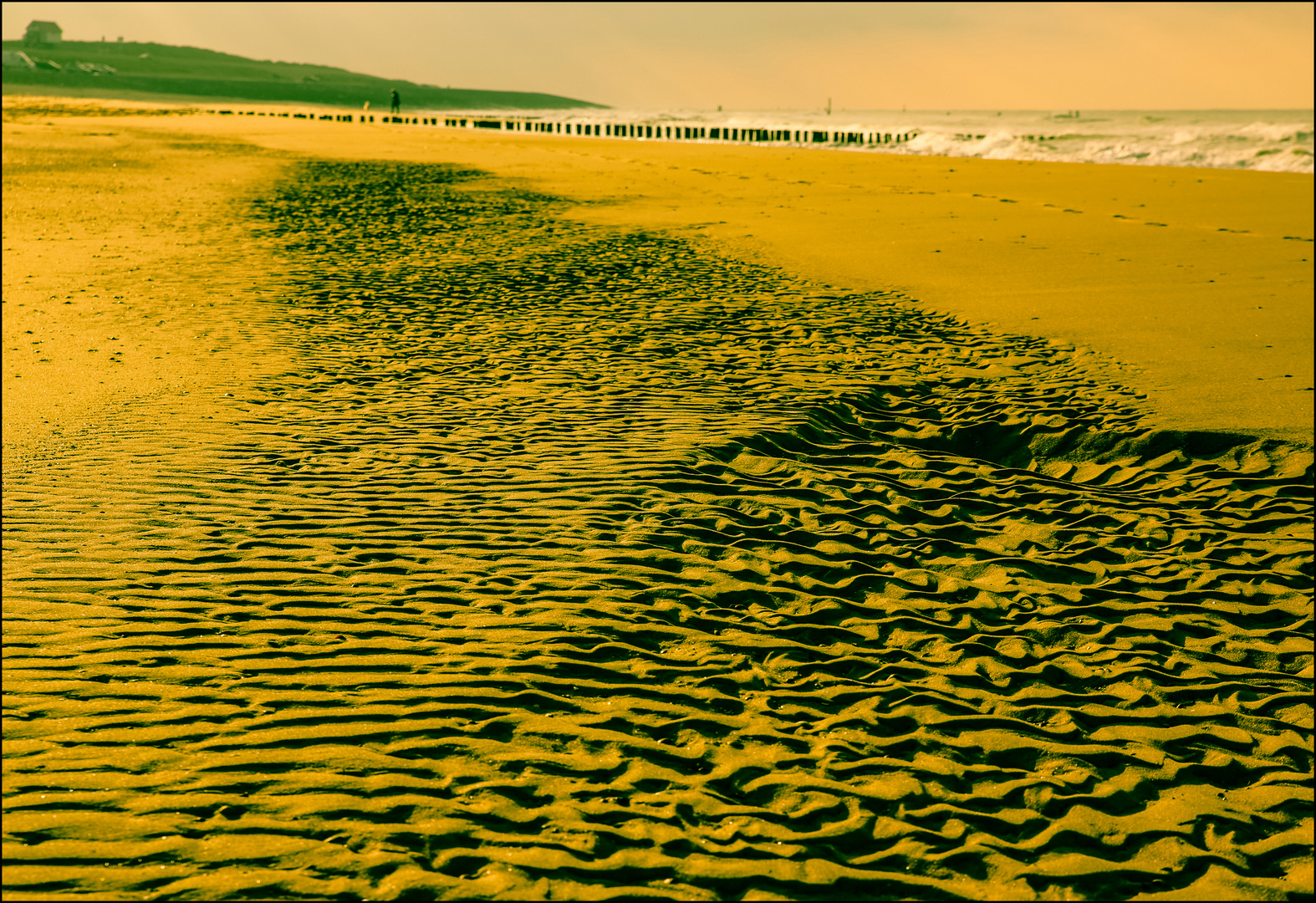 Strand im November 