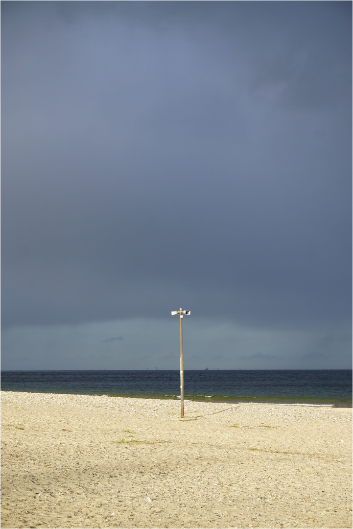 Strand im Oktober an der Ostsee