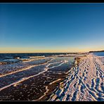 Strand im Schnee /2.