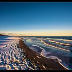 Strand im Schnee /3.