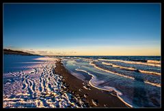 Strand im Schnee /3.