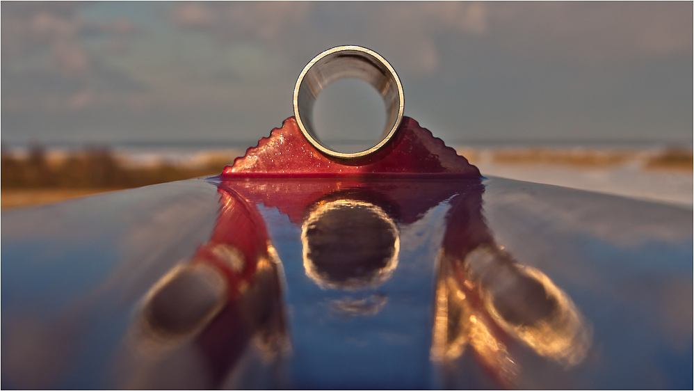 Strand im Visier