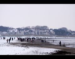 Strand im Winter