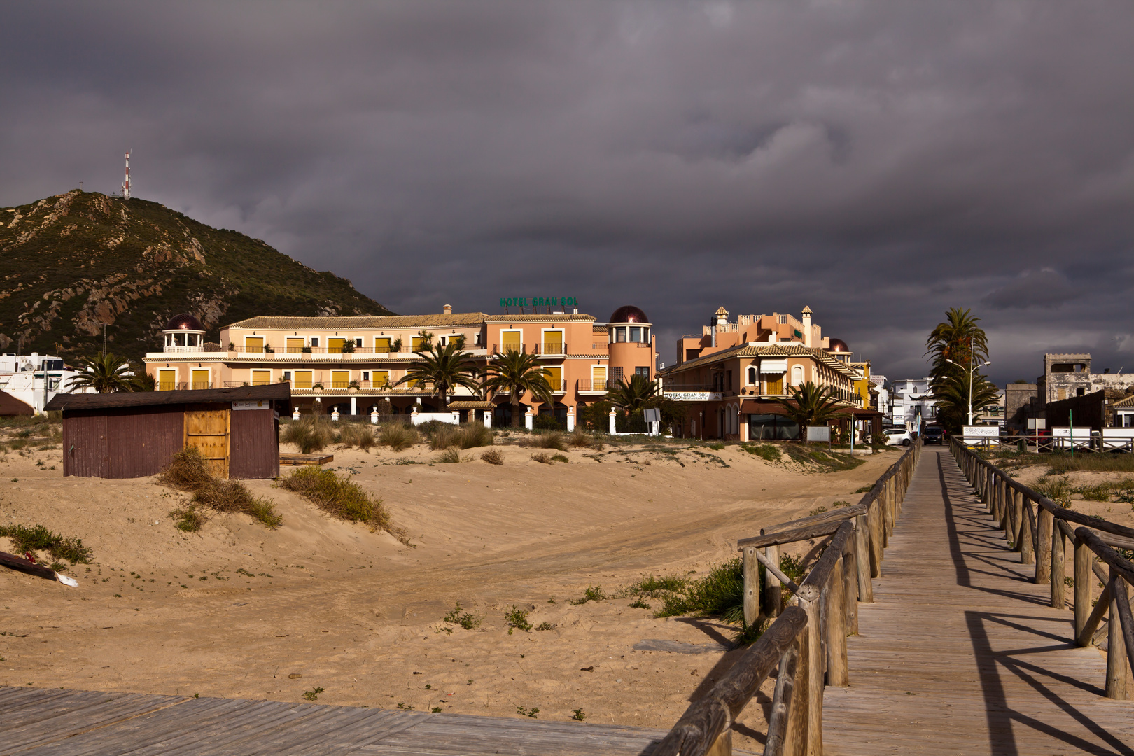 Strand im Winter