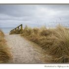 Strand im Winter - in Hafkrug an der Ostsee