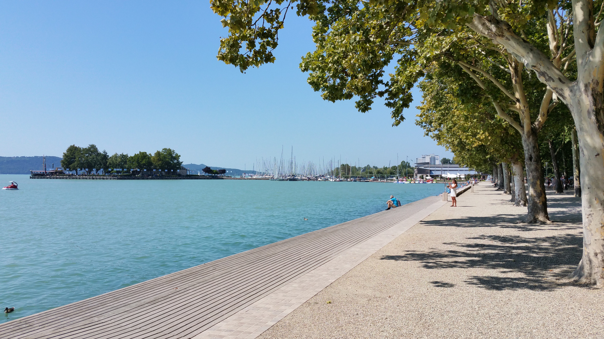 Strand in Balatonfüred