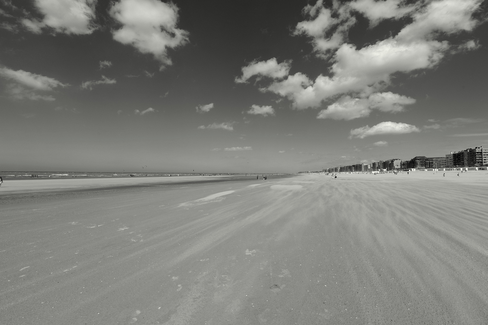 Strand in belgien