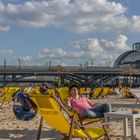 Strand in Berlin am Hauptbahnhof