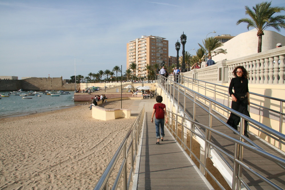 Strand in Cadiz