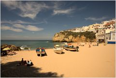 Strand in Calvoeiro